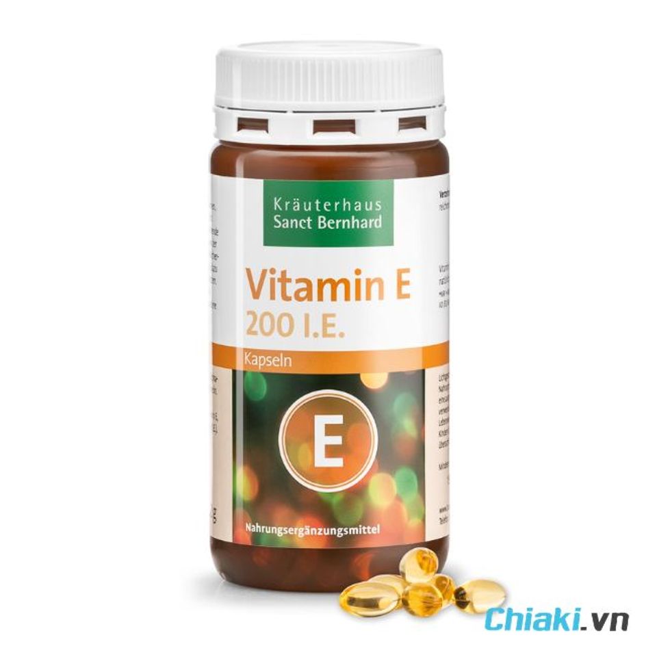 Vi&ecirc;n uống Vitamin E của Đức Sanct Bernhard