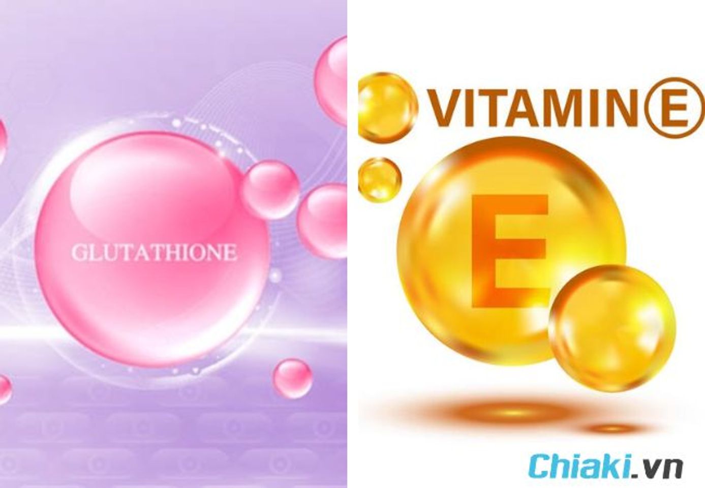 Uống Glutathione v&agrave; Vitamin E c&ugrave;ng l&uacute;c được kh&ocirc;ng