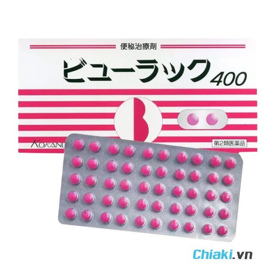 Thuốc nhuận tr&agrave;ng Nhật Bản Kokando Byurakku 400