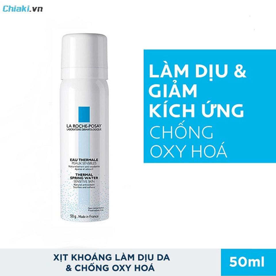 Xịt kho&aacute;ng La Roche Posay Thermal Spring Water của Ph&aacute;p gi&uacute;p l&agrave;m dịu da, giảm k&iacute;ch ứng, bảo vệ tế b&agrave;o da