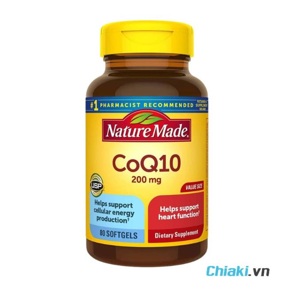Thuốc bổ tim Q10 của Mỹ Nature Made