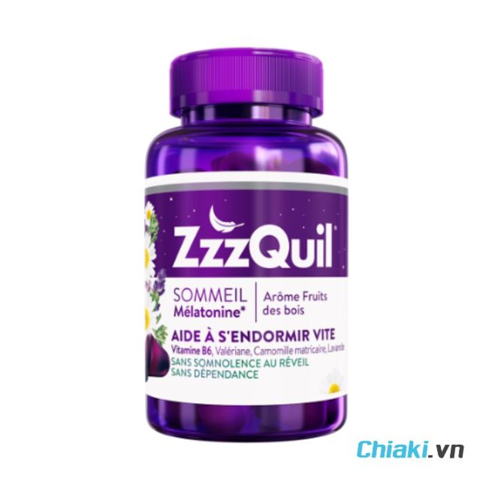 Kẹo ngủ ZzzQuil Sommeil Melatonine