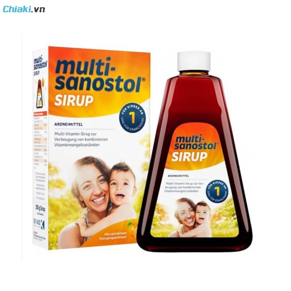 Siro tăng đề kh&aacute;ng Đức Sanostol Multi-Vitamin tăng chức năng miễn dịch, chống oxy h&oacute;a, bảo vệ tế b&agrave;o v&agrave; n&acirc;ng cao sức đề kh&aacute;ng