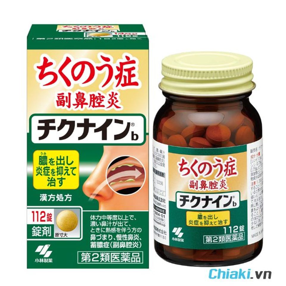 Thuốc trị vi&ecirc;m xoang Kobayashi Chikunain b