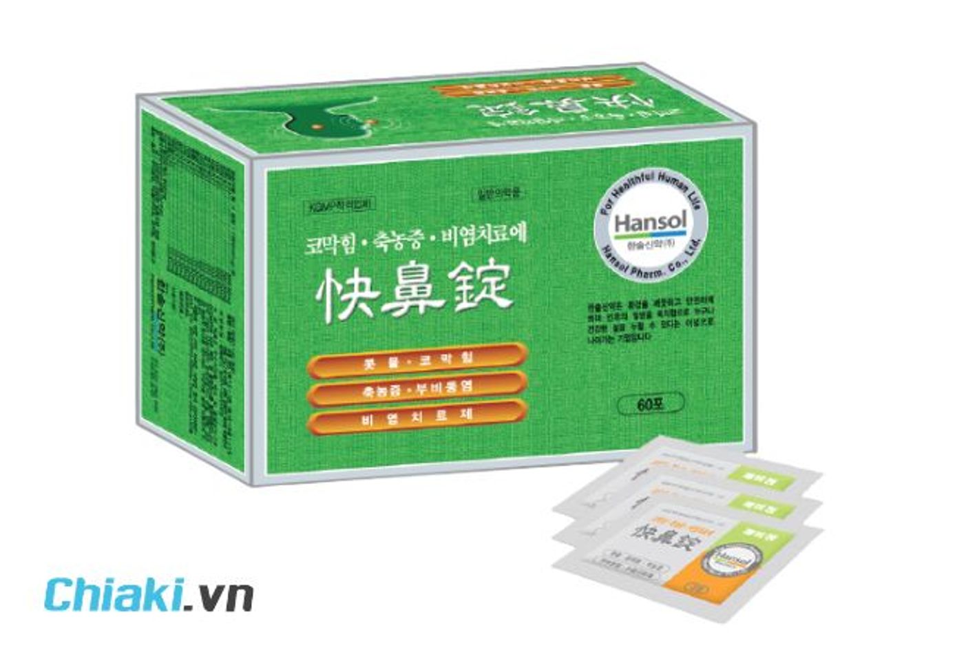 Thuốc trị vi&ecirc;m xoang Hansol