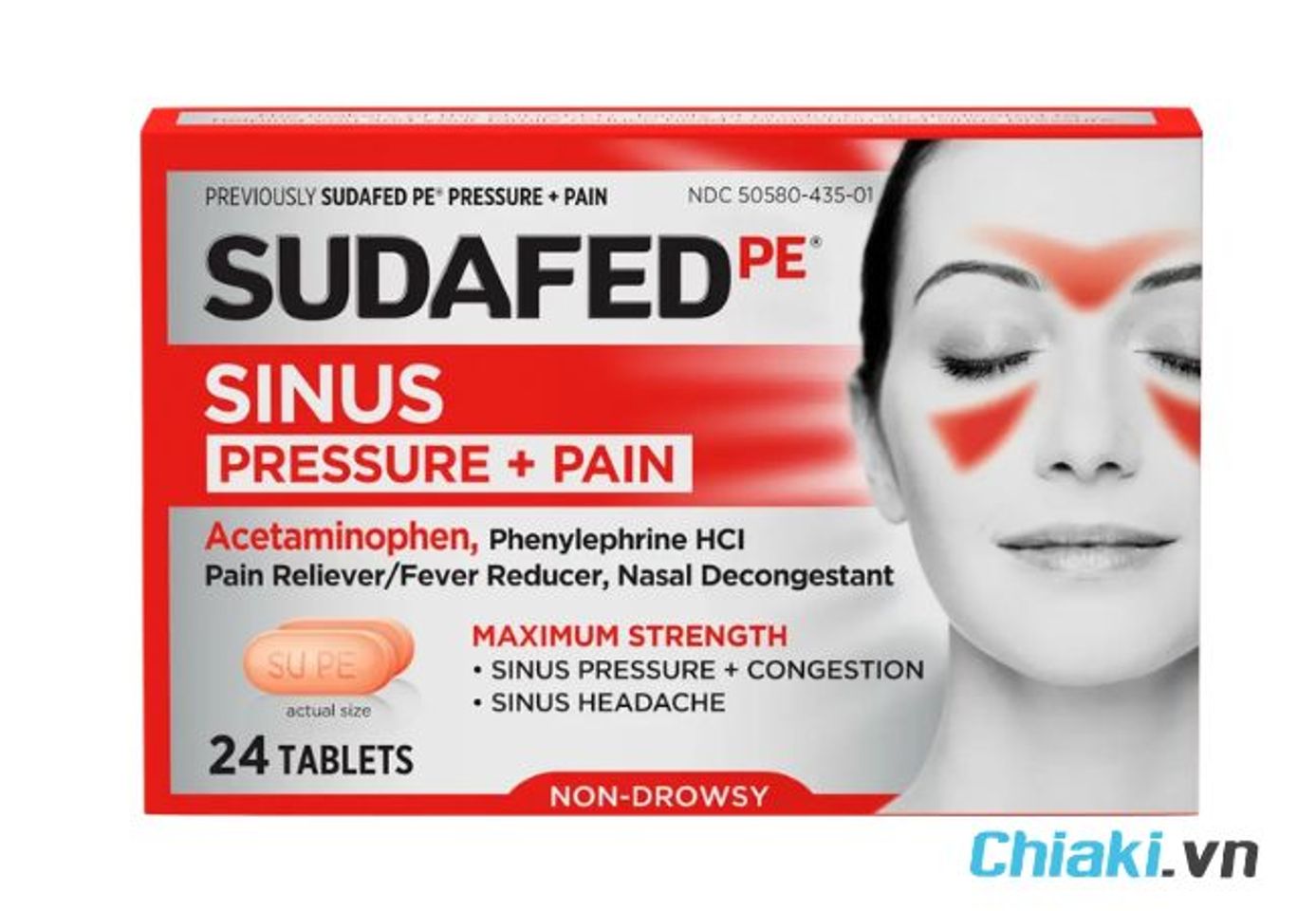 Thuốc trị vi&ecirc;m xoang Sudafed