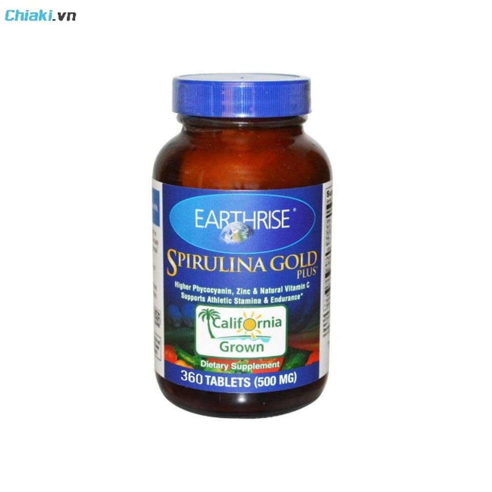 Thuốc uống tăng c&acirc;n của Mỹ Spirulina Gold Plus hỗ trợ tăng c&acirc;n, vừa thanh lọc cơ thể
