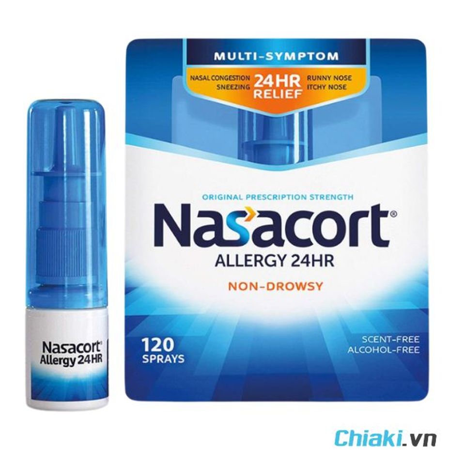 Thuốc trị vi&ecirc;m xoang của Mỹ dạng xịt Nasacort