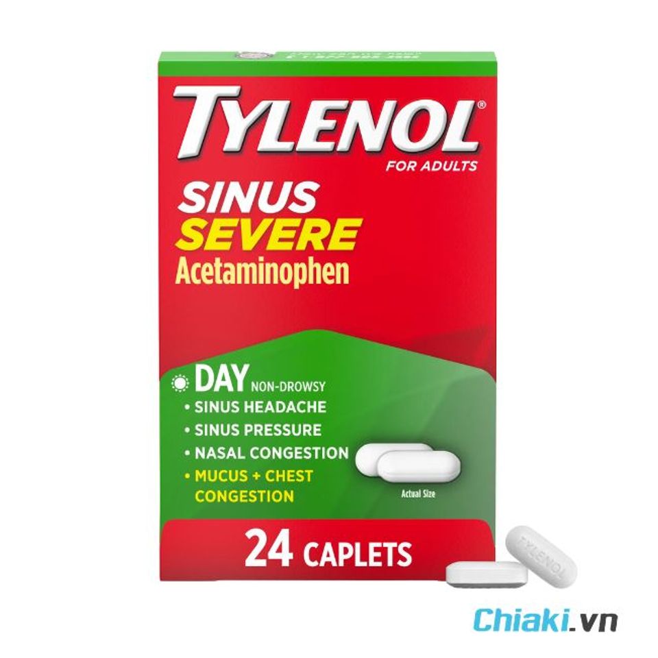 Thuốc trị vi&ecirc;m xoang của Mỹ Tylenol