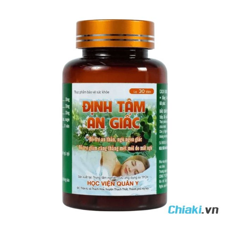 Thuốc ngủ thảo dược Định T&acirc;m An Giấc