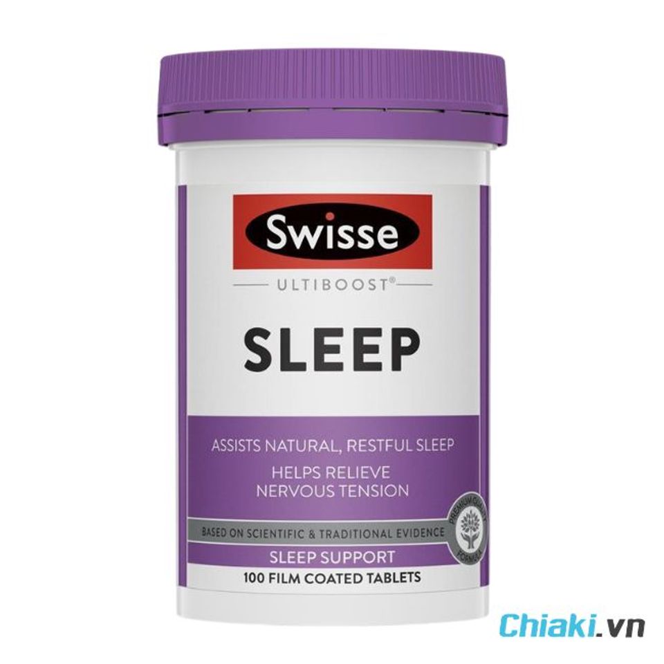 Thuốc ngủ thảo dược Swisse Ultiboost Sleep