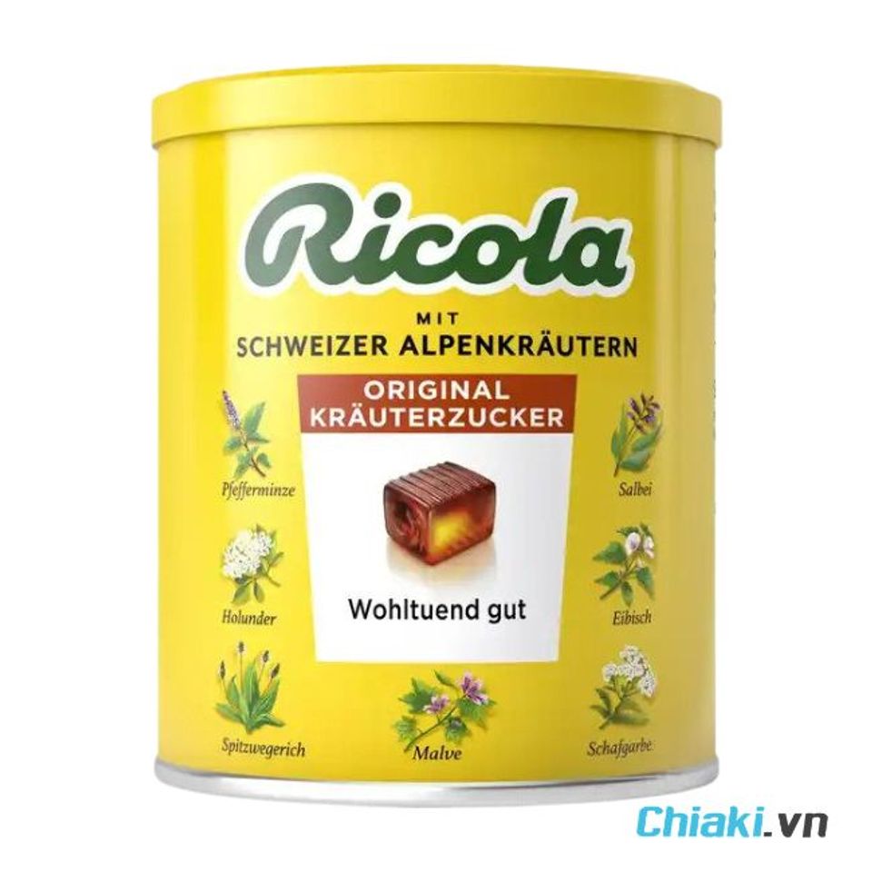 Vi&ecirc;n ngậm ho của Đức Ricola