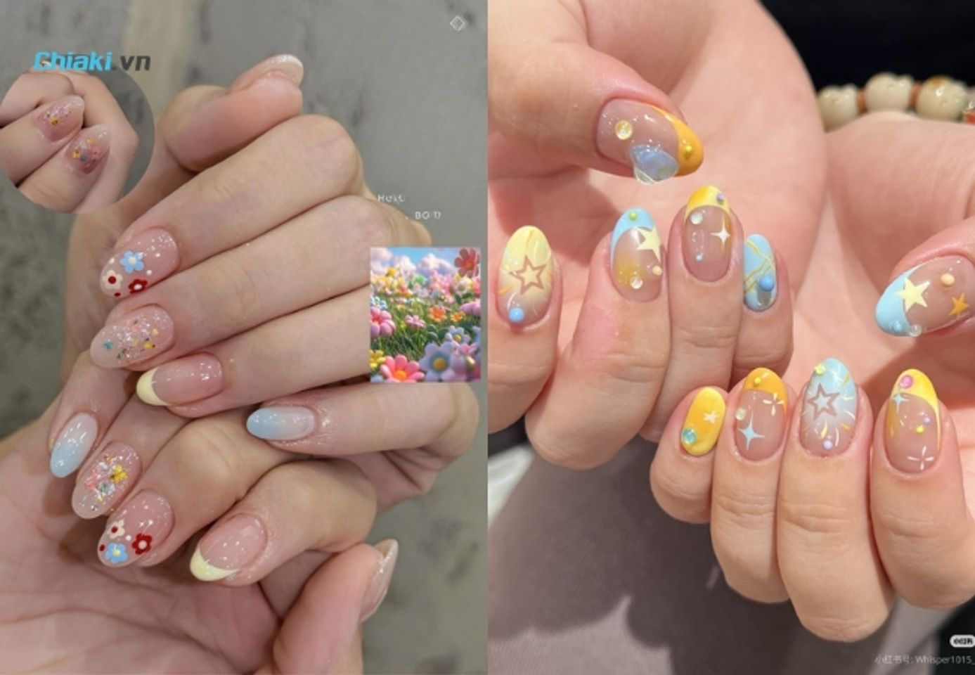 Mẫu m&oacute;ng tay đẹp cho m&ugrave;a h&egrave;