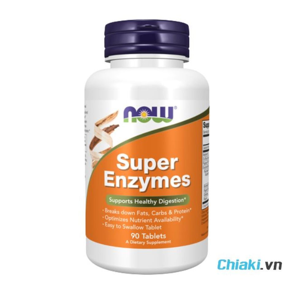Men ti&ecirc;u h&oacute;a của Mỹ NOW Super Enzymes