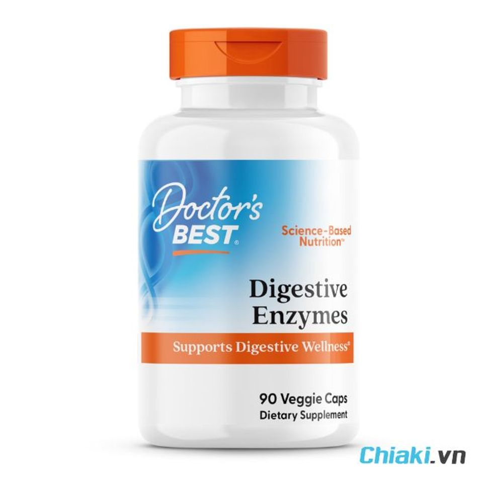Men ti&ecirc;u h&oacute;a Mỹ Doctor's Best Digestive Enzymes