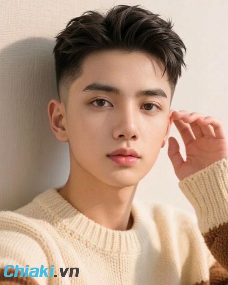 Kiểu t&oacute;c Classic Ivy League gọn g&agrave;ng cổ điển cho nam