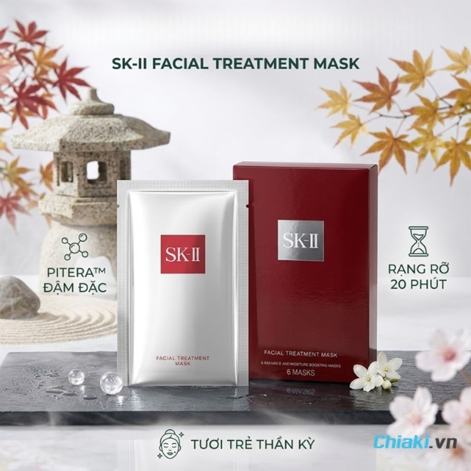 Mặt nạ cho b&agrave; bầu của Nhật SK-II Facial Treatment Mask nu&ocirc;i dưỡng da từ s&acirc;u b&ecirc;n trong, tăng khả năng phục hồi