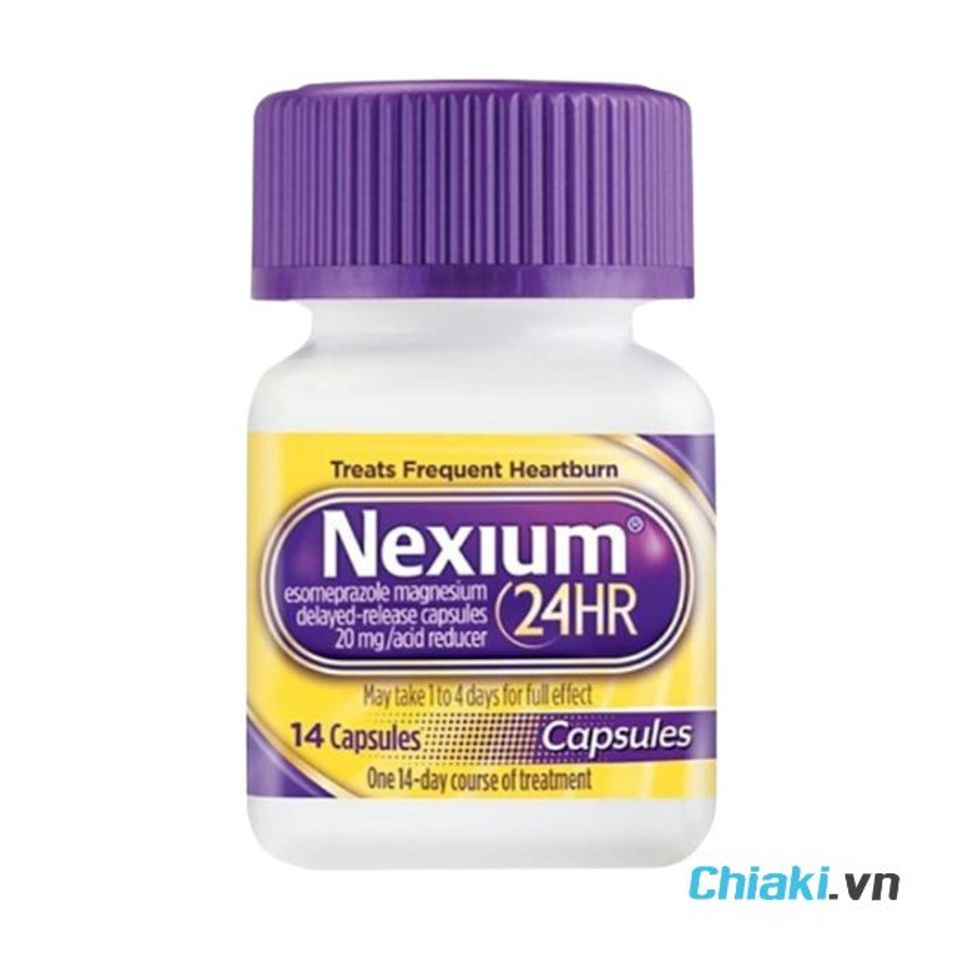 Thuốc giảm axit dạ d&agrave;y Nexium 24HR