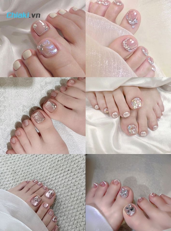 nail ch&acirc;n đ&iacute;nh đ&aacute; nhẹ nh&agrave;ng l&agrave; lựa chọn cho sự tinh tế