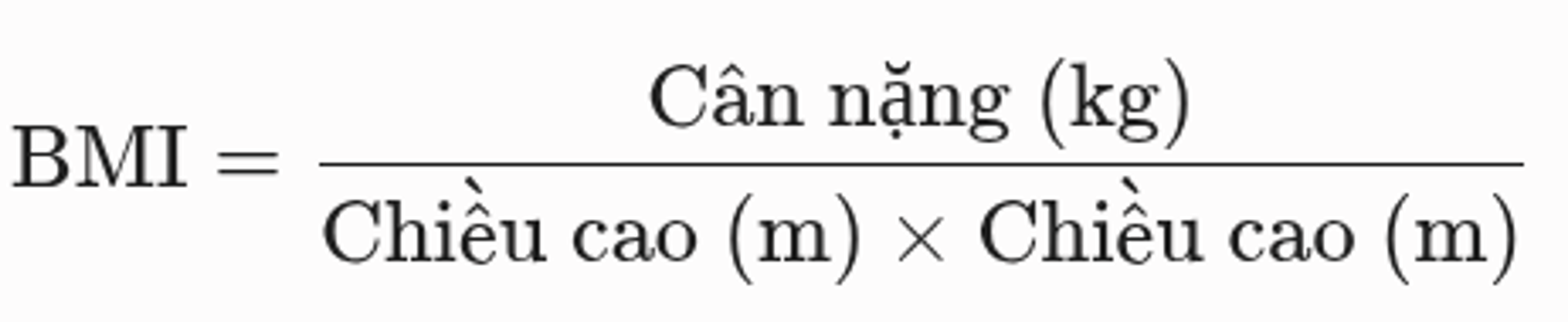 Bảng chiều cao cân nặng chuẩn của nữ theo độ tuổi mới nhất 2026