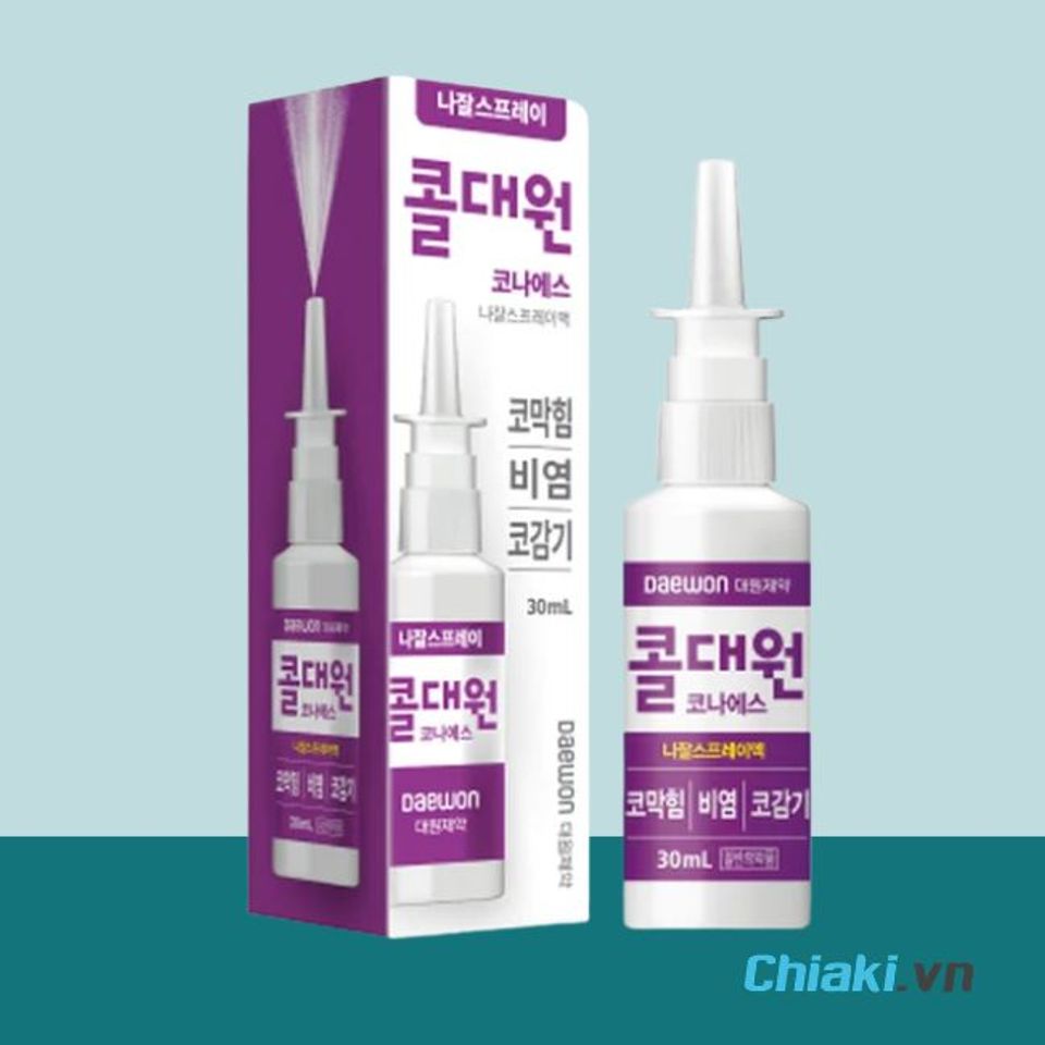 Thuốc xịt vi&ecirc;m mũi dị ứng của H&agrave;n Daewon