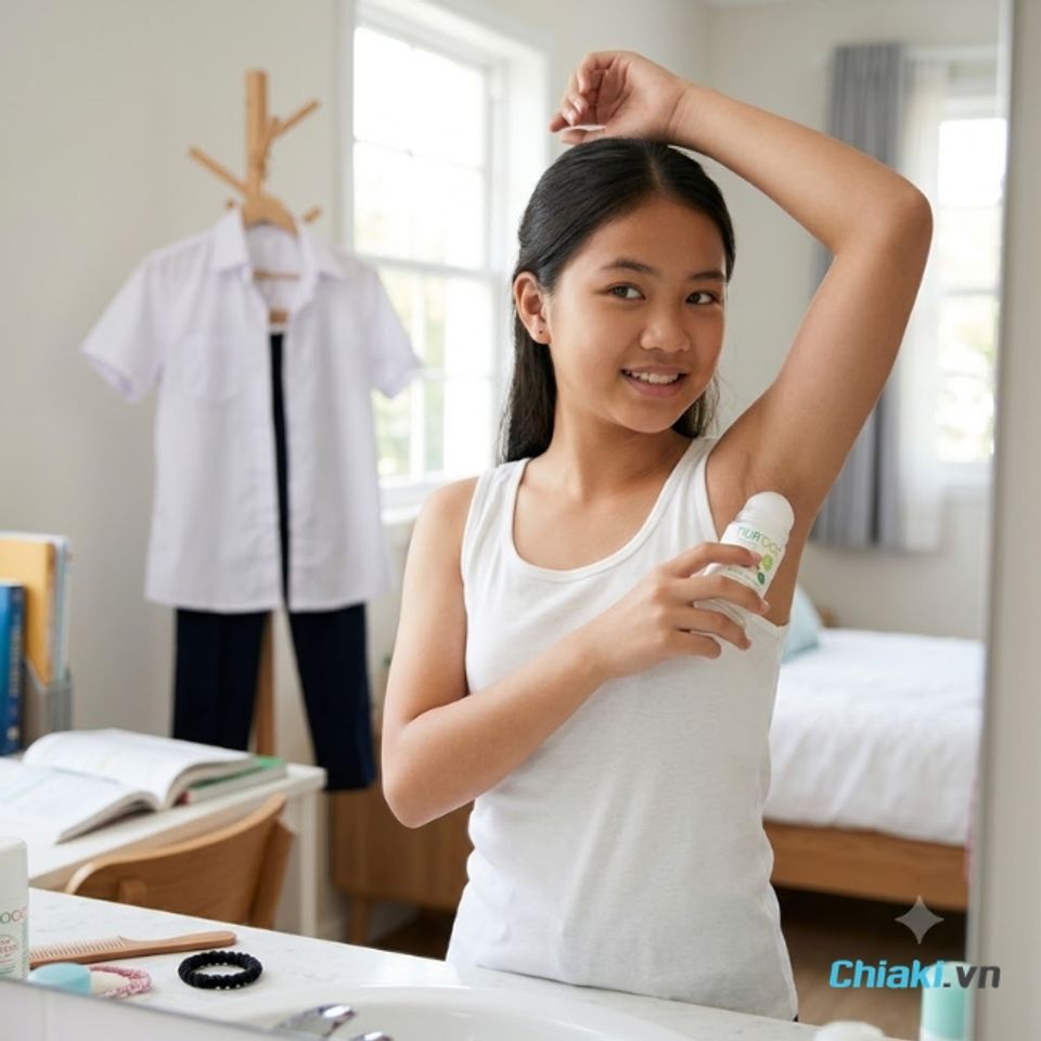 Trẻ dậy th&igrave; n&ecirc;n d&ugrave;ng lăn khử m&ugrave;i chuy&ecirc;n biệt để tự tin khi giao tiếp với bạn b&egrave;