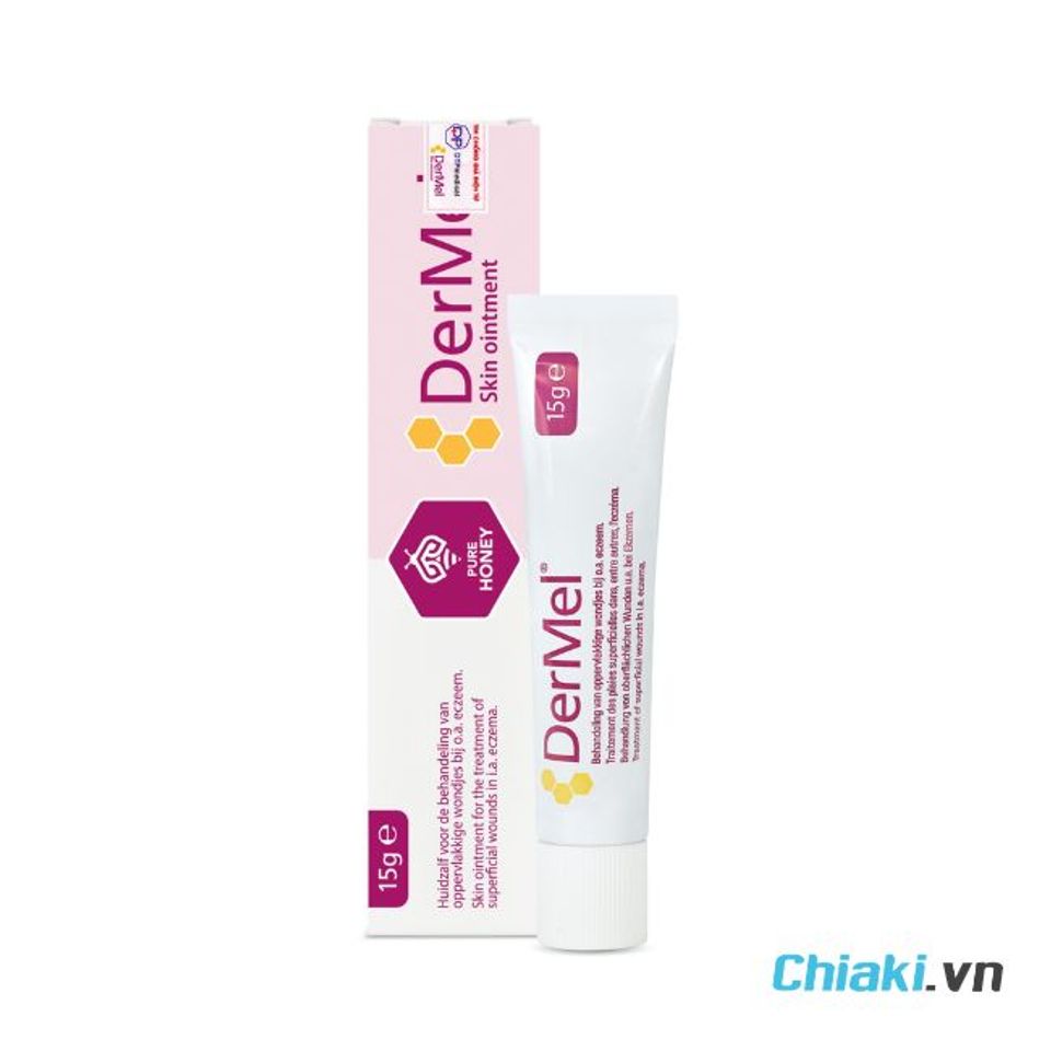 Thuốc b&ocirc;i vết thương hở mau l&agrave;nh DerMel Skin Ointment