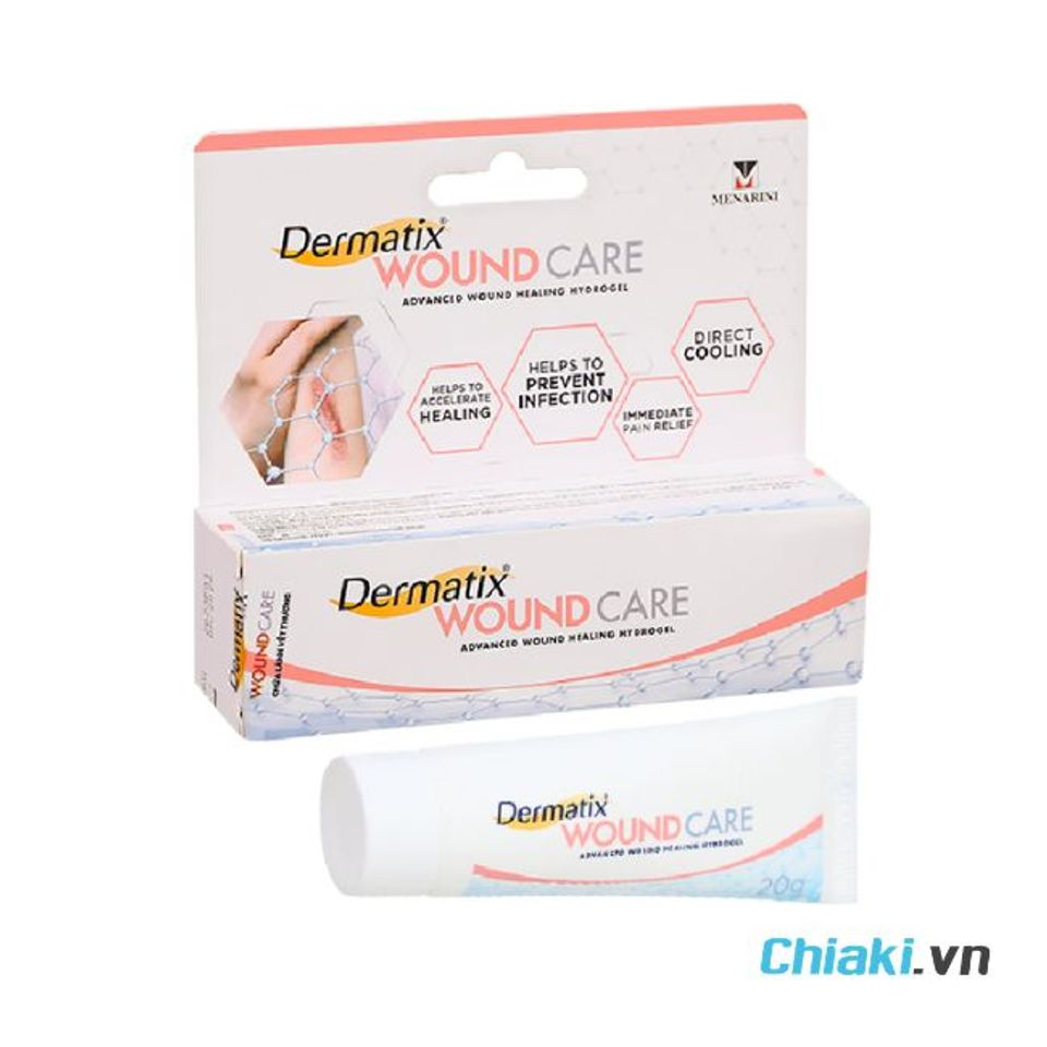 Kem b&ocirc;i vết thương hở mau l&agrave;nh Dermatix Wound Care