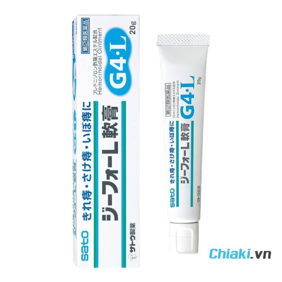 Thuốc b&ocirc;i trĩ Nhật Bản G4-L Ointment