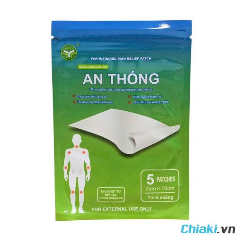 Miếng d&aacute;n đau lưng An Thống
