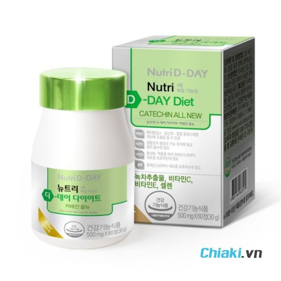 thuốc giảm c&acirc;n Nutri D-DAY Diet Catechin All New