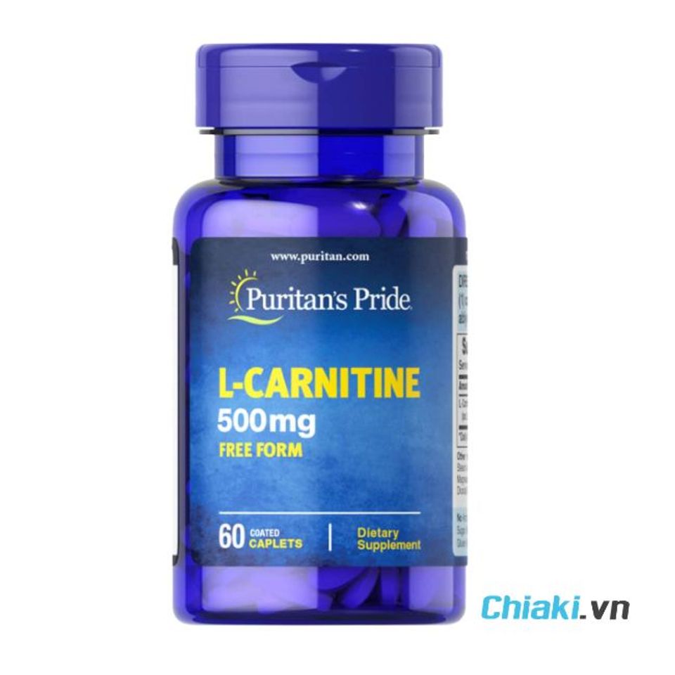 Thực phẩm chức năng giảm c&acirc;n&nbsp;Puritan's Pride L-Carnitine 500 mg