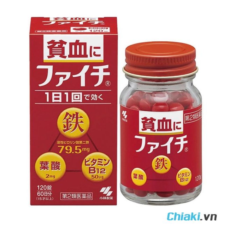 Thuốc bổ m&aacute;u của Nhật Bản Kobayashi