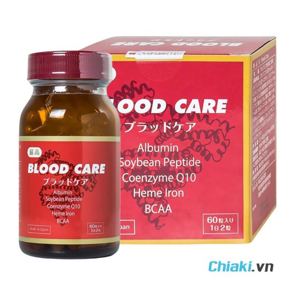 Thuốc bổ m&aacute;u của Nhật Blood Care Jpanwell