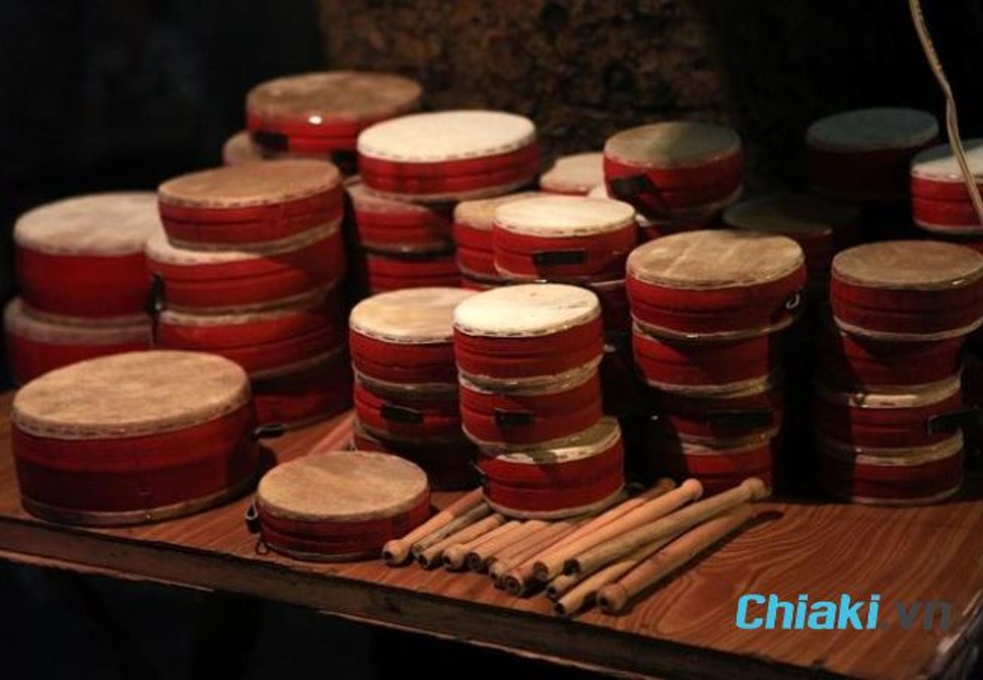 Đồ chơi trung thu cho b&eacute; - Trống ếch