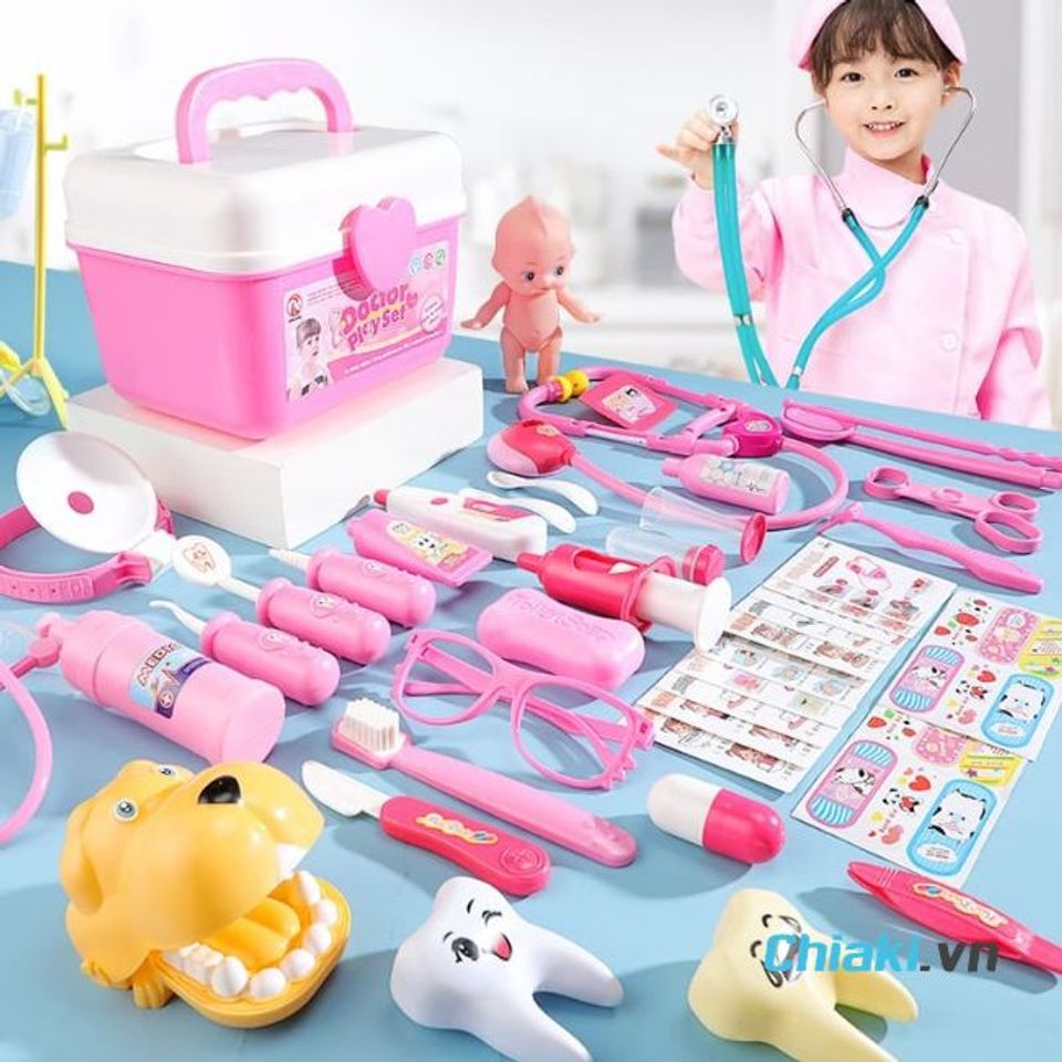 Đồ chơi b&aacute;c sĩ cho b&eacute; g&aacute;i