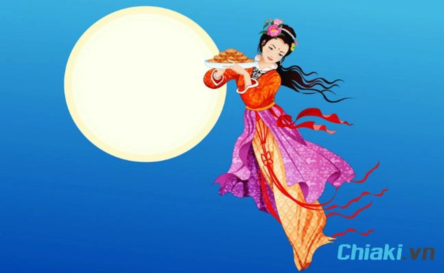 Sự t&iacute;ch ch&uacute; Cuội chị Hằng