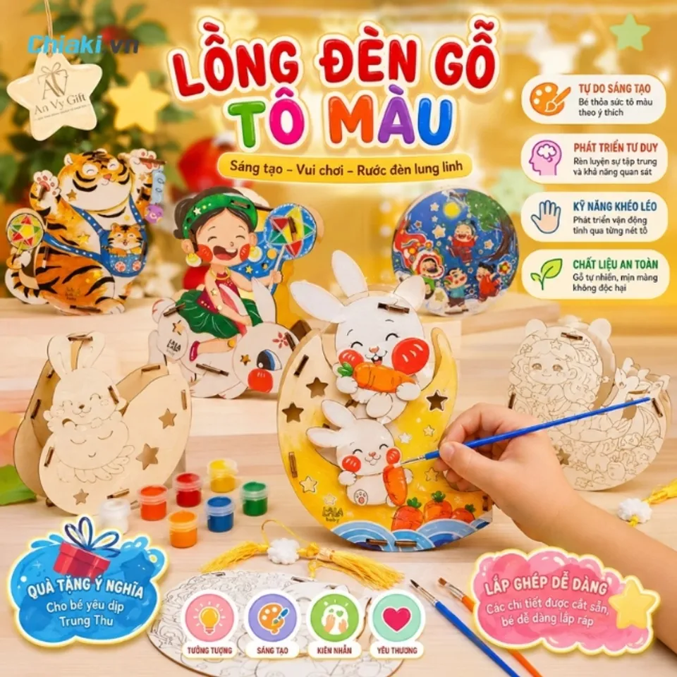 Bộ vẽ v&agrave; đồ thủ c&ocirc;ng ph&ugrave; hợp b&eacute; th&iacute;ch m&agrave;u sắc