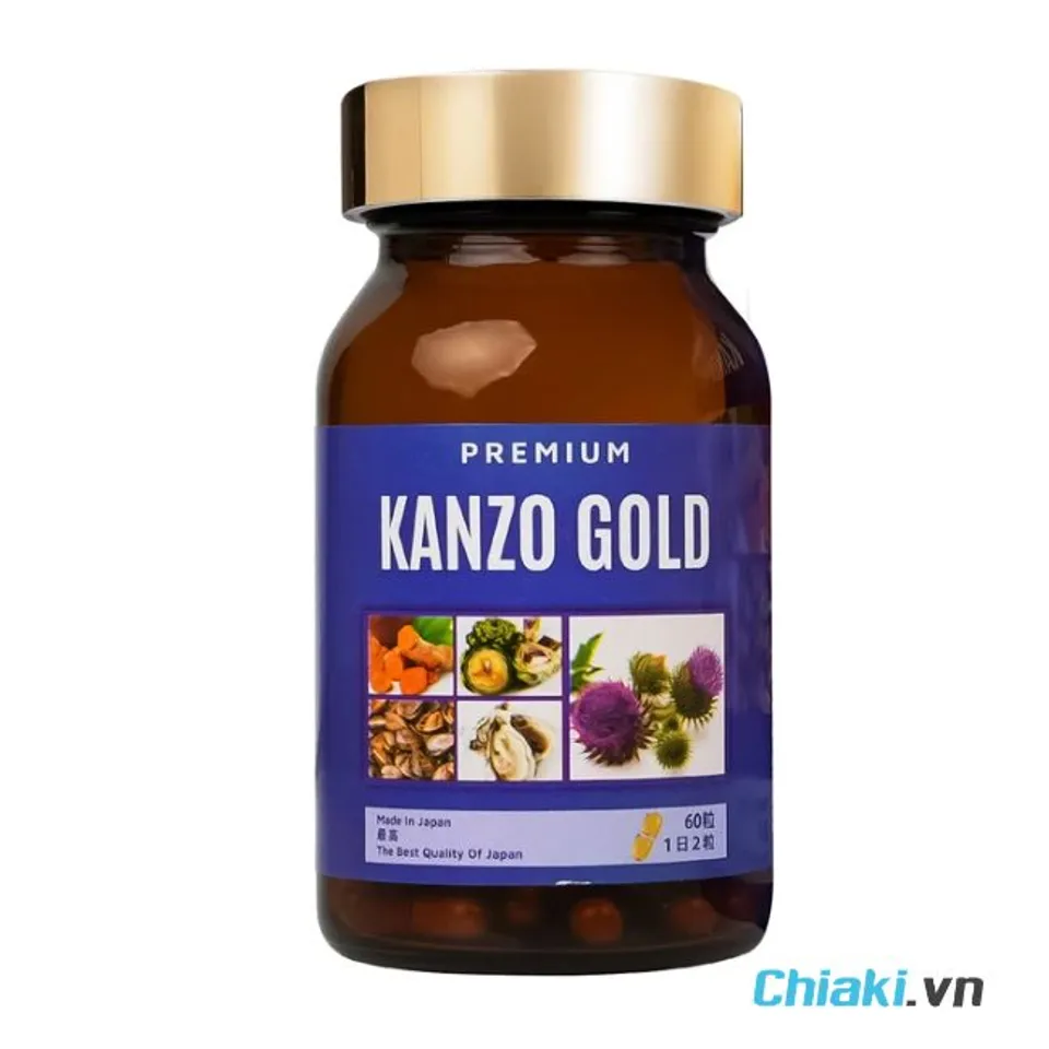 Thuốc bổ gan Nhật Bản Kanzo Gold