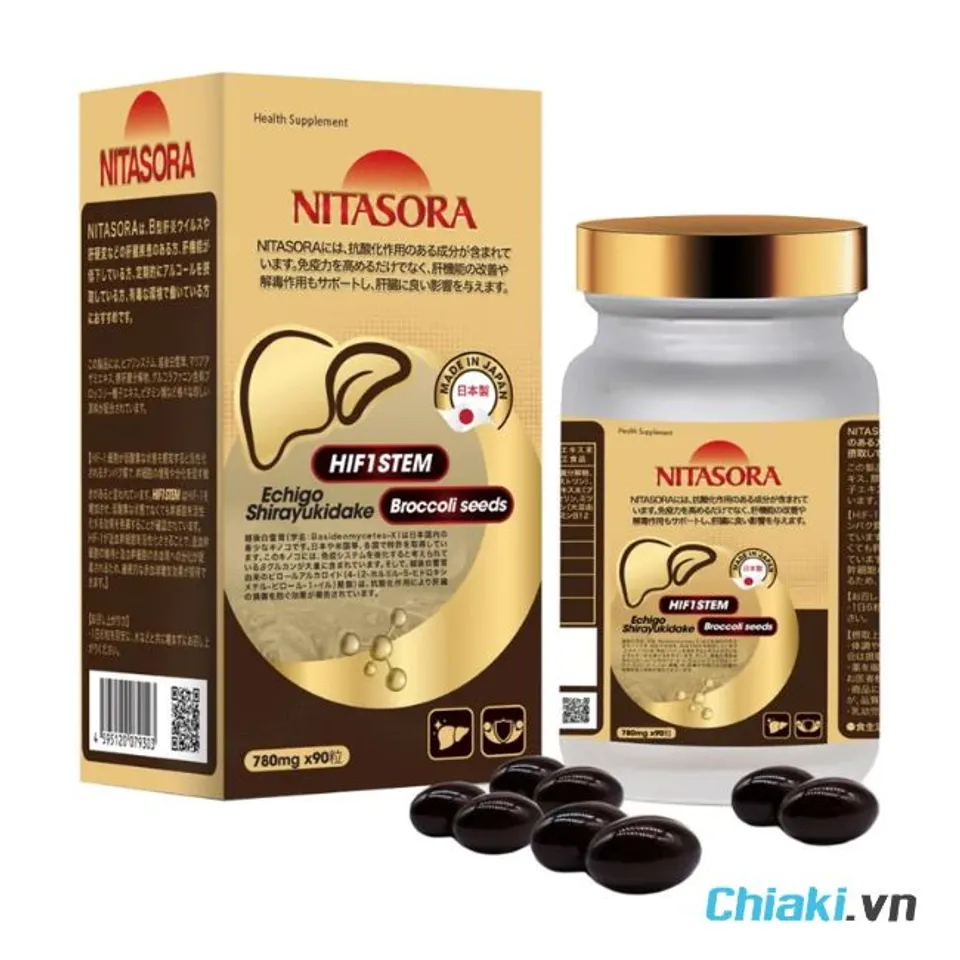 Thuốc gan của Nhật Bản Nitasora