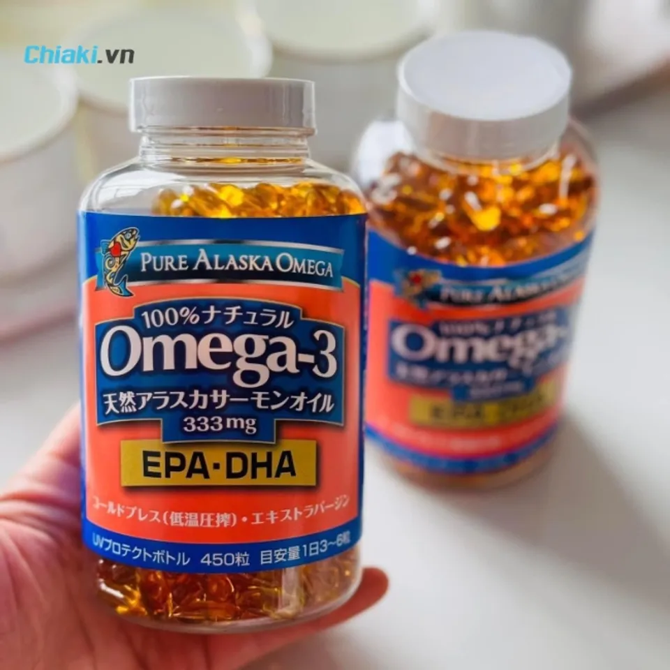 Thuốc bổ n&atilde;o Pure Alaska Omega 3 Nhật Bản