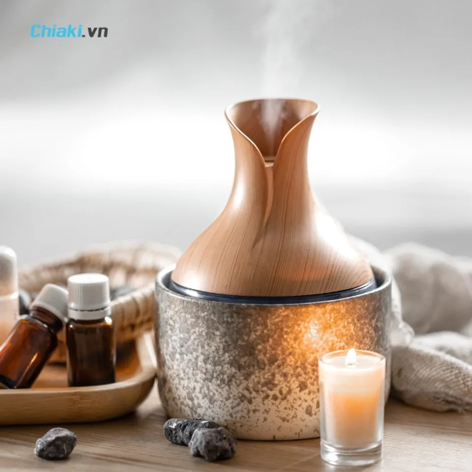 Đ&egrave;n x&ocirc;ng tinh dầu hoặc m&aacute;y khuếch t&aacute;n l&agrave; m&oacute;n qu&agrave; mang t&iacute;nh ứng dụng cao