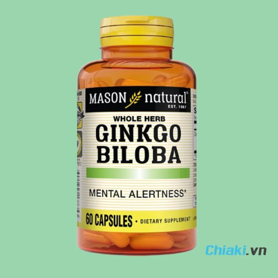 Vi&ecirc;n Mason Natural Ginkgo Biloba của Mỹ