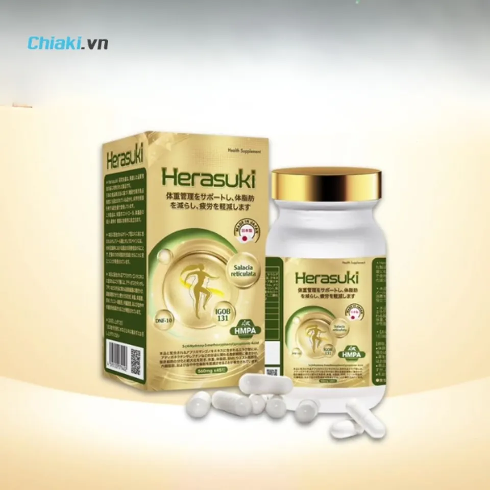 Vi&ecirc;n uống giảm c&acirc;n của Nhật Herasuki