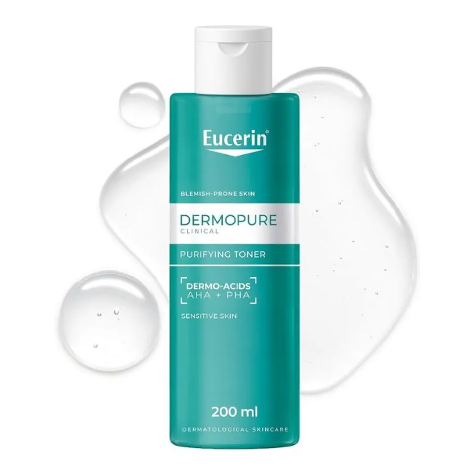 Toner cho da dầu mụn Eucerin 