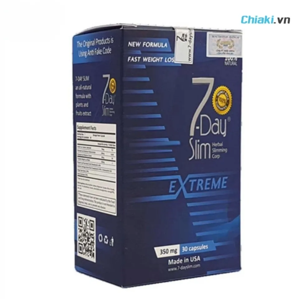 Vi&ecirc;n Uống Hỗ Trợ Giảm C&acirc;n, Thải Mỡ Slim USA Của Mỹ