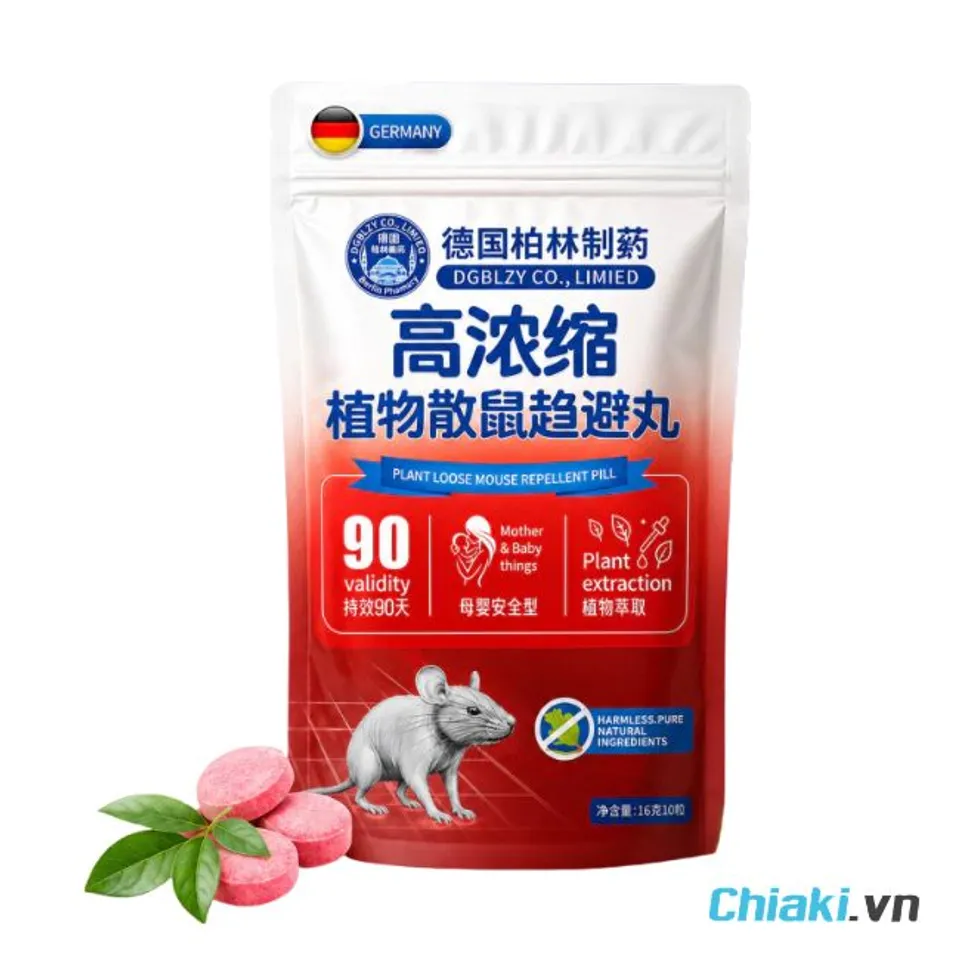 Vi&ecirc;n đuổi chuột chiết xuất thực vật