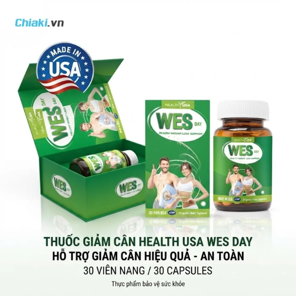 Vi&ecirc;n uống detox giảm c&acirc;n của Mỹ