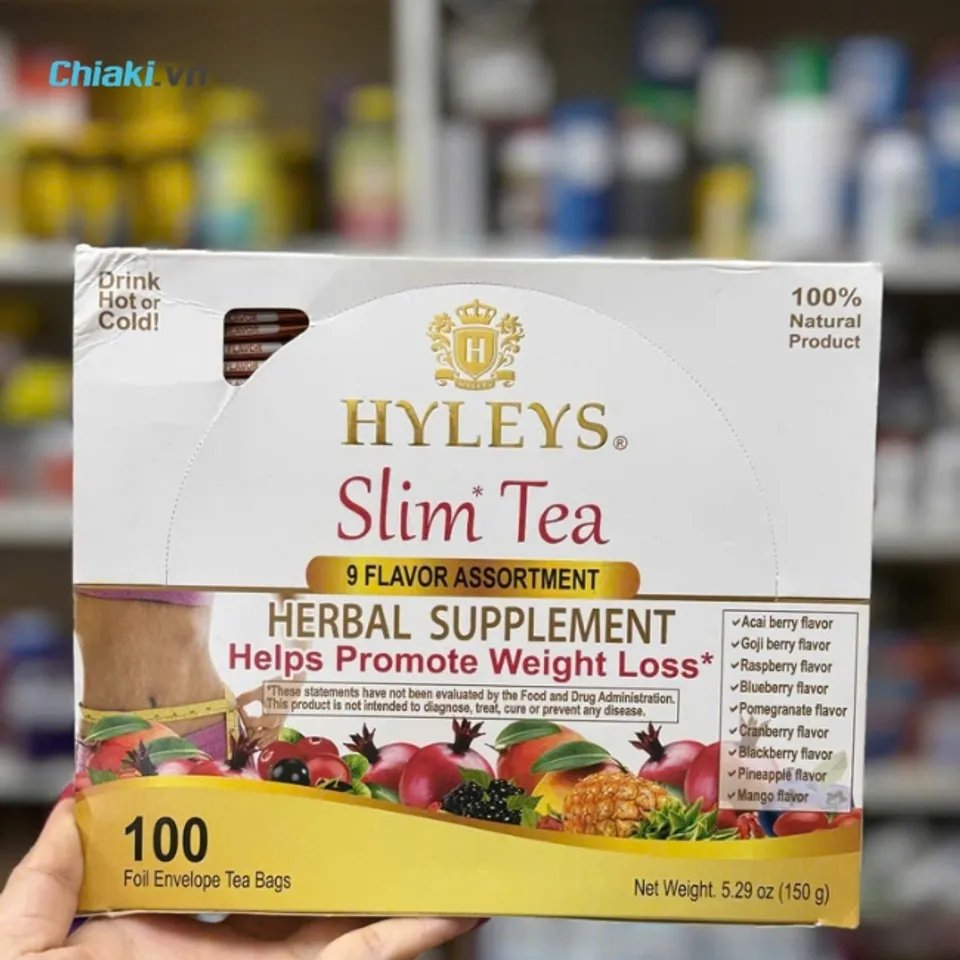 &nbsp;Tr&agrave; giảm c&acirc;n kiểm so&aacute;t c&acirc;n nặng của Mỹ Hyleys