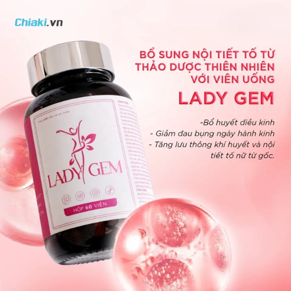 Vi&ecirc;n uống tăng k&iacute;ch thước v&ograve;ng 1 Lady Gem
